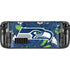 NFL Seattle Seahawks Tropical Print Steam Deck Handheld Gaming Computer Skin